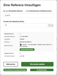 Eine Referenz hinzufügen