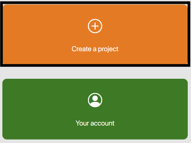 Create a project