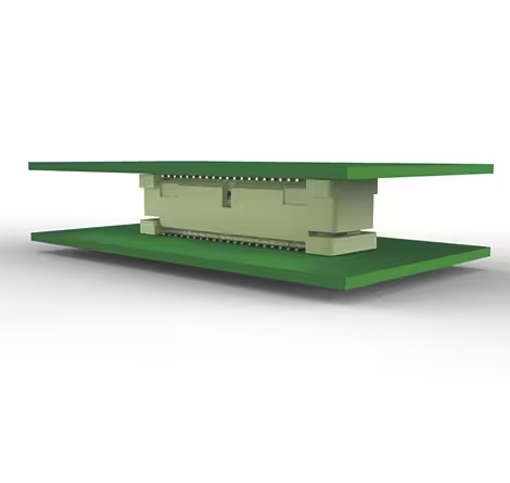 Los conectores apilables ofrecen una solución flexible para conexiones mezzanine (fuente: TE Connectivity)