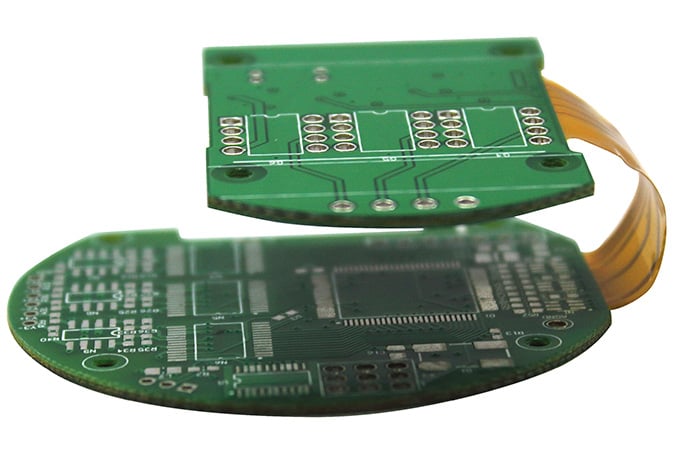 Exemple d’un PCB Flex-Rigide