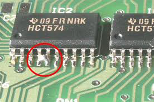 Autre] vieux circuit imprimé qui s'oxyde
