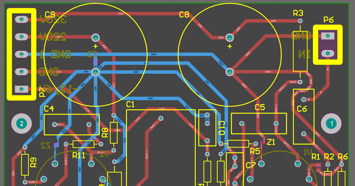 Multipoint ground connection