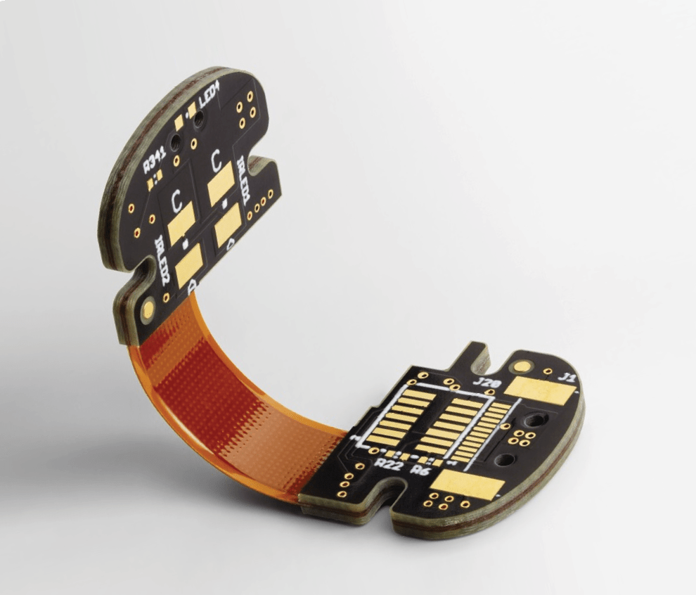 a rigid-flex PCB