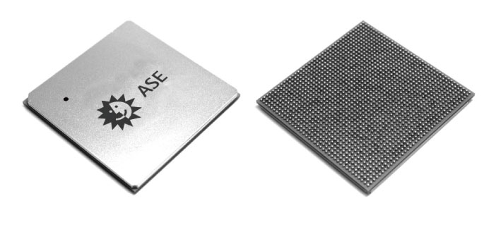 integrierte Schaltung mit einem Flip-Chip-Gehäuse