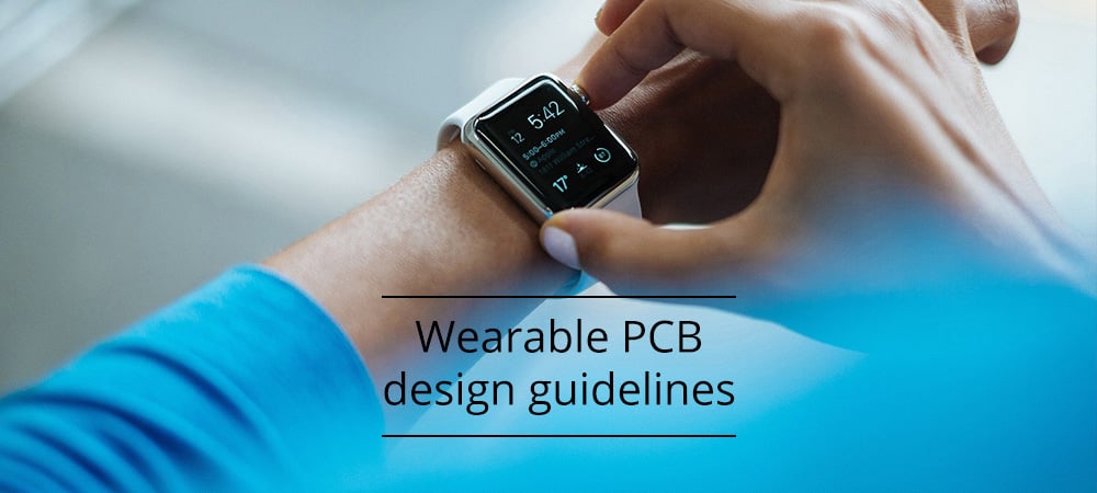 Wearable PCB design guidelines Circuit Diagram